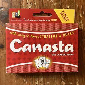 CANASTA GO! CLASSIC GAME NEW IN BOX DECKS SEALED